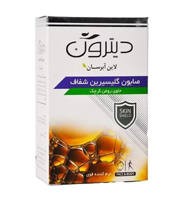 صابون گلیسیرینه شفاف ۱۱۰گرمی دیترون